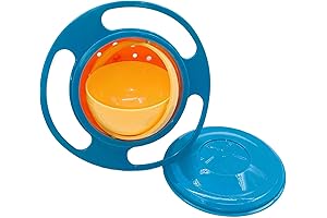 Magic Gyro Bowl: The No-Spill Solution for Little Eaters