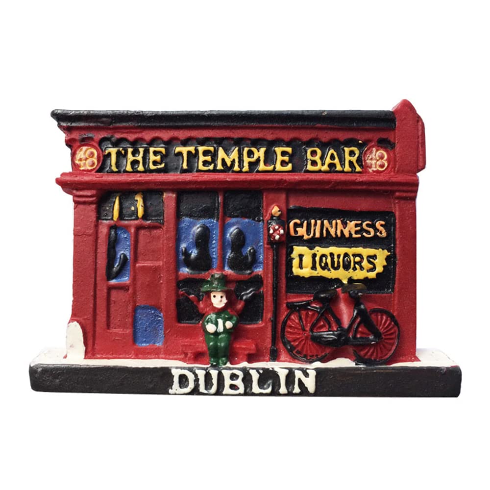 3D Dublin Ireland Fridge Magnet Travel Souvenir Gift Refrigerator Magnetic Sticker Resin Craft