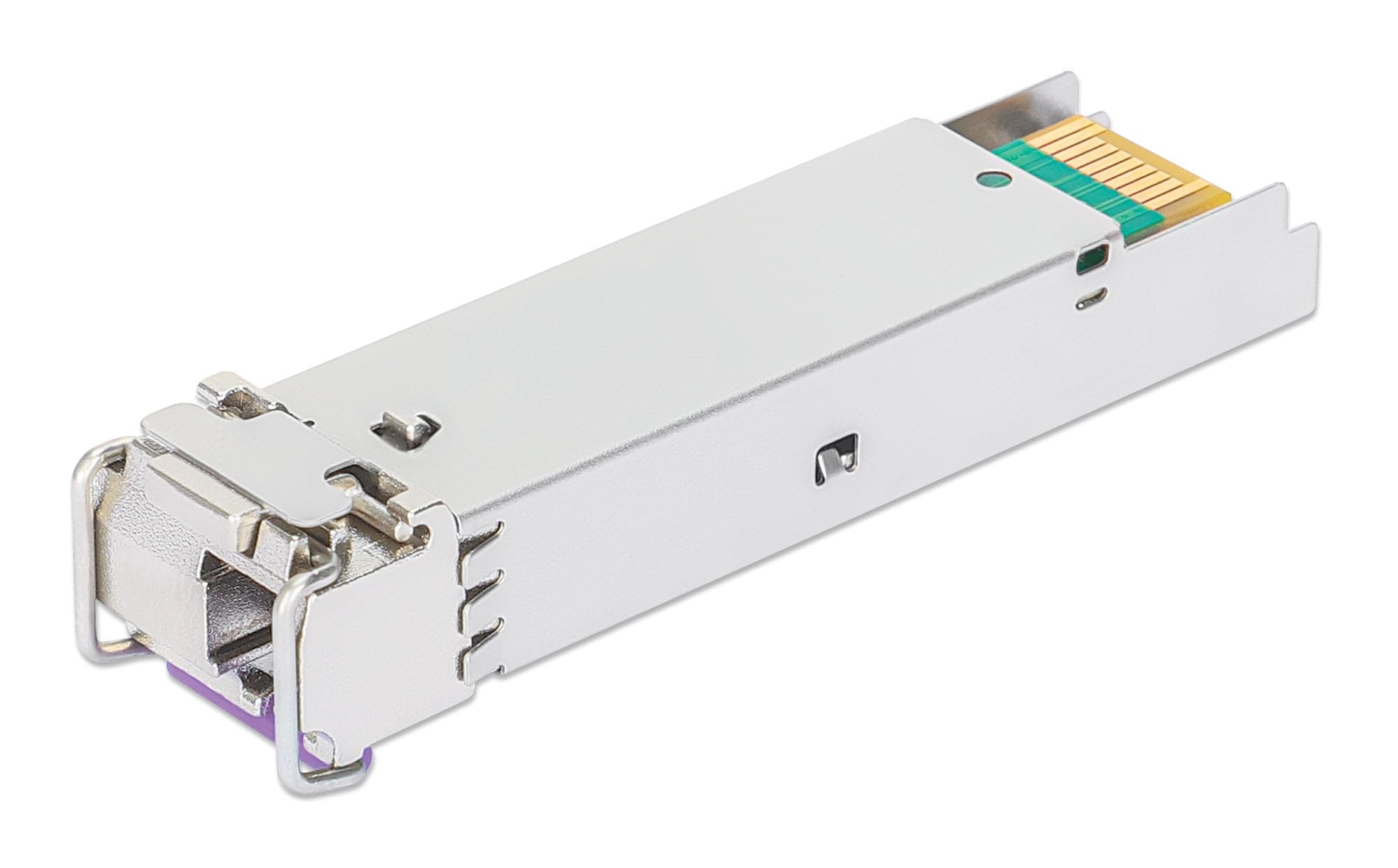 Intellinet Transceiver SFP Fibra Ottica Monomodale LC 1000Base-BX Bidirezionale WDM Silver