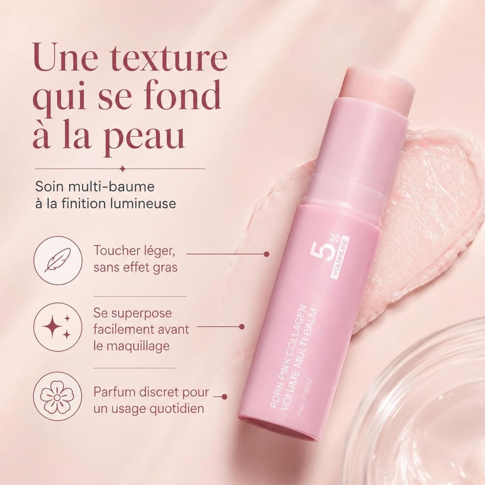 patyczek nawilżający, kosmetyczny kij przeciwzmarszczkowy - Bio-Collagen Repulpant,