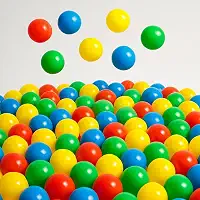 50 Unidades Bolinhas Coloridas Que Não Amassam Plástico Resistente Atóxico Seguras Leves Piscinas Cercadinhos Playgrounds Festas