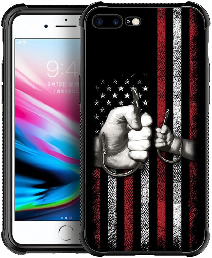 DAIZAG Funda compatible con iPhone 78SE, protección completa, a prueba de golpes, antiarañazos, funda de poliuretano termoplástico para hombre y