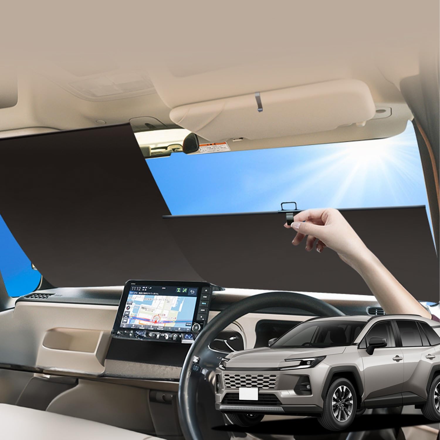 Amazon.co.jp: atmys 新型 RAV4 60系 AXAN64型 AXAP64型 検索用 ロール