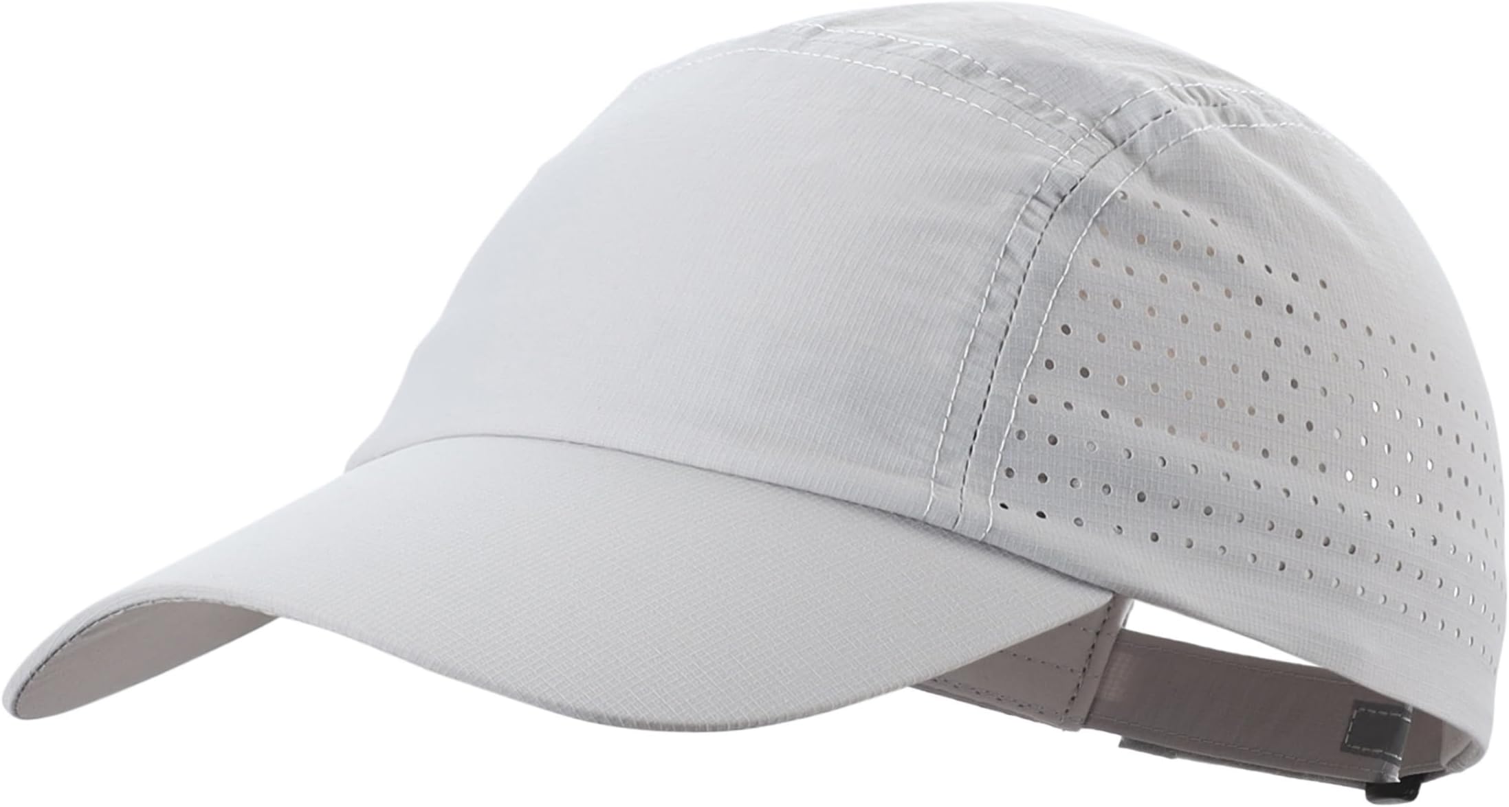 Men's Breathable Run Hat Quick Dry Reflective Sport Cap Adjustable Lightweight Baseball Hat Unstructured Design