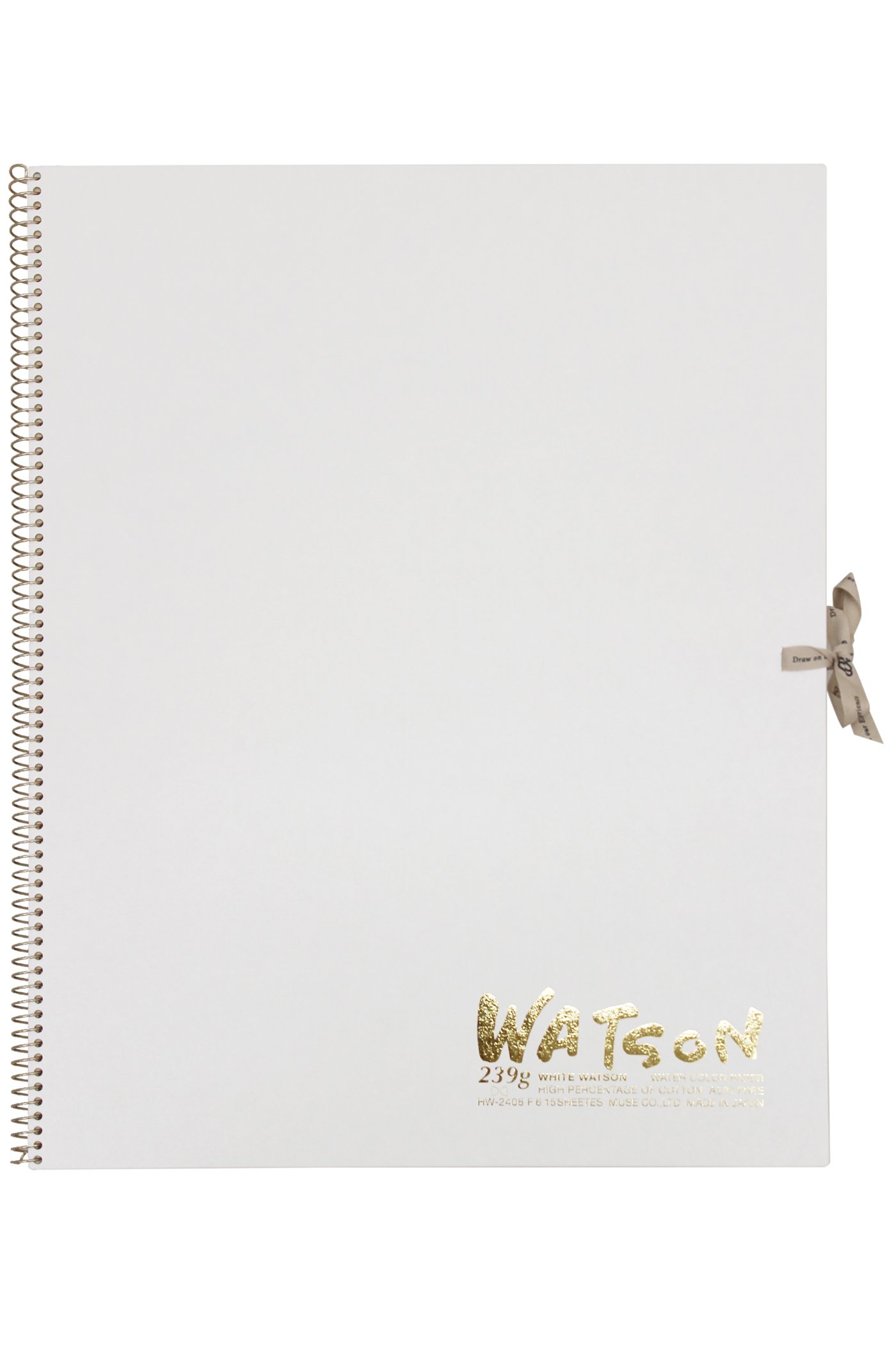 Amazon.co.jp: ミューズ(Muse) 水彩紙 ホワイトワトソンブック