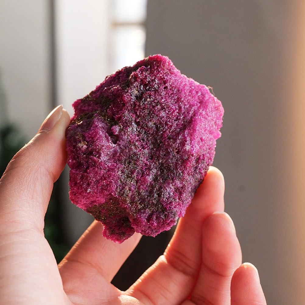 Rough Red Corundum and Ruby Raw Gemstones Stones Fountain Home Garden Decor Yoga DIY Stone,100~150g