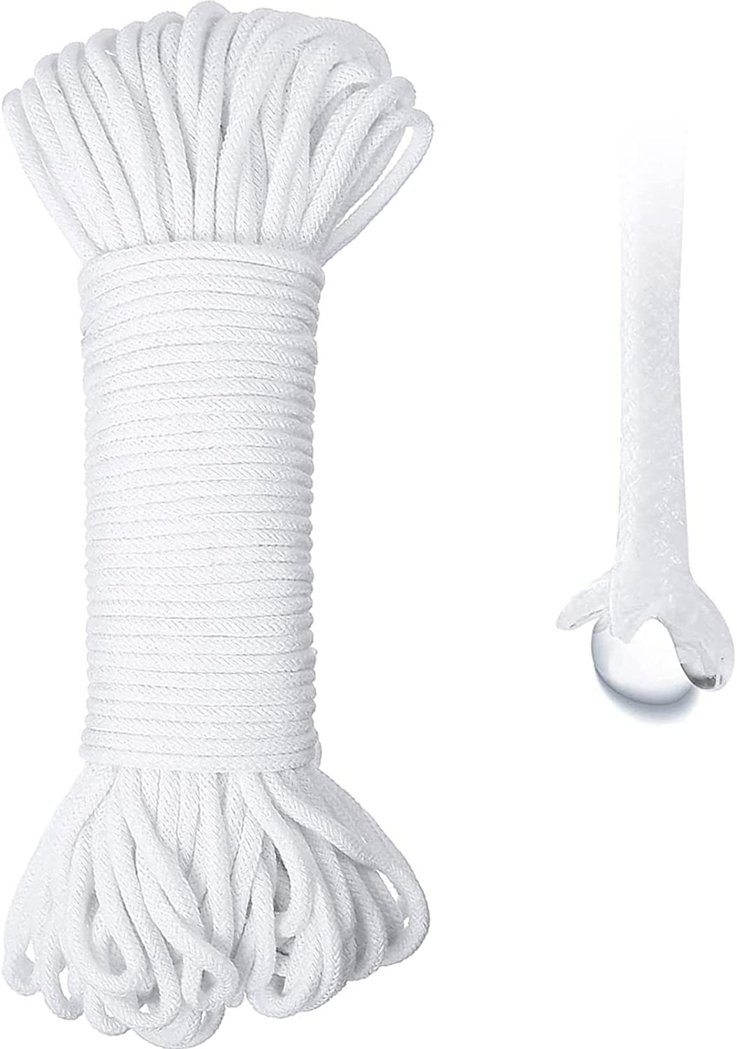 Tim Tim Agro 50 Feet Self Watering Wick Cord Watering Rope for Indoor Outdoor Potted Planter Pots DIY Automatic Watering Device System Potted Plant Sitter Auto Drip Irrigation Waterer (50 Feet) (B0BRH8YD3H) Amazon Price History, Amazon Price Tracker