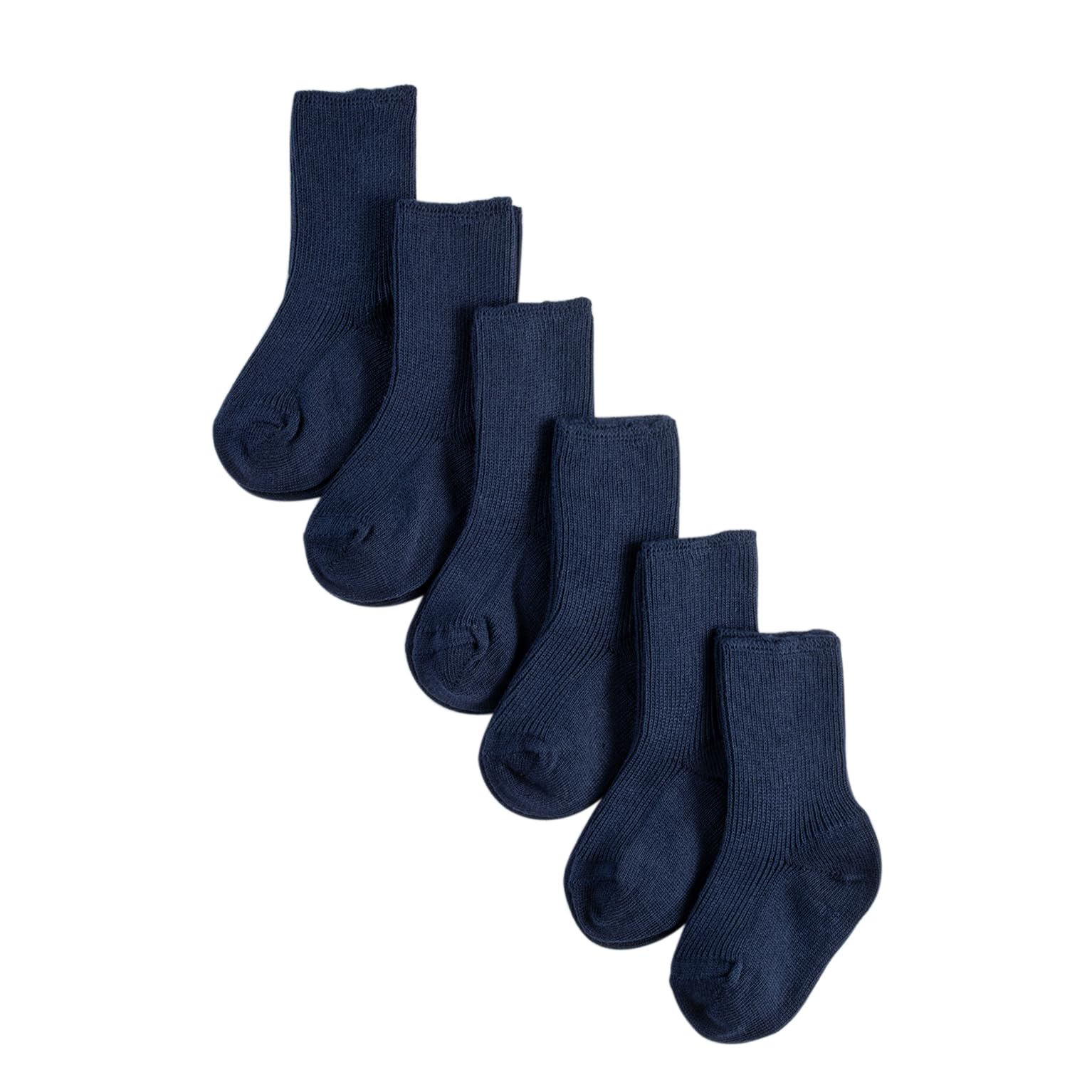 CALZITALY PACK 2, 4, 6 Paia Calzini Neonato, Calze Bambini, Calzini Cotone Bimbi Calzini Primi Giorni | da 0 a 12 mesi | Made in Italy
