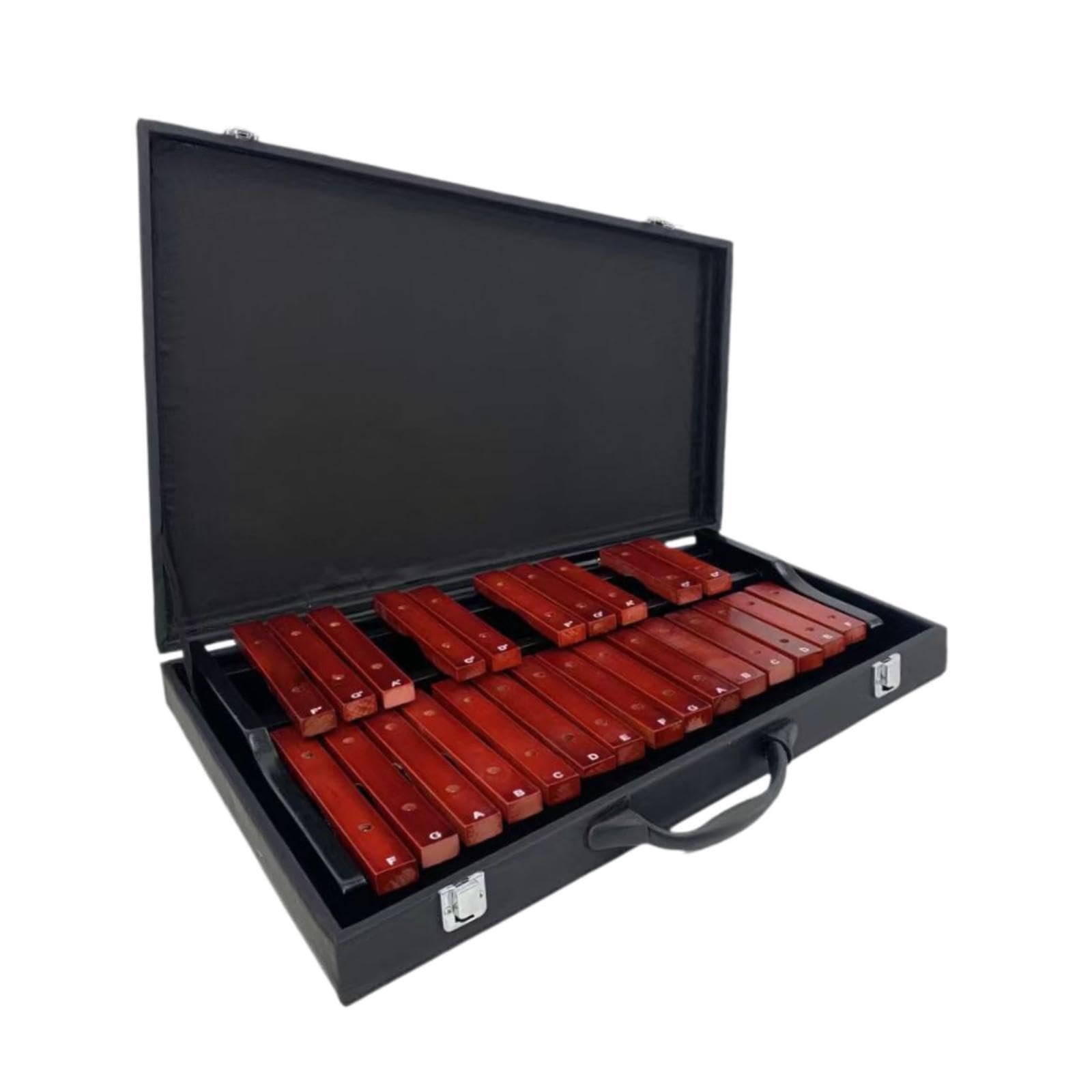 Piano de percusión infantil con música de percusión manual que ofrece un cómodo apoyo para el desarrollo musical infantil, garantizando que no, Imitación con estuche, 58x47x8cm