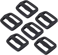 Vista 7 de Deslizador de tres deslizamientos, correa de hebilla deslizante de plástico resistente para correa de mochila