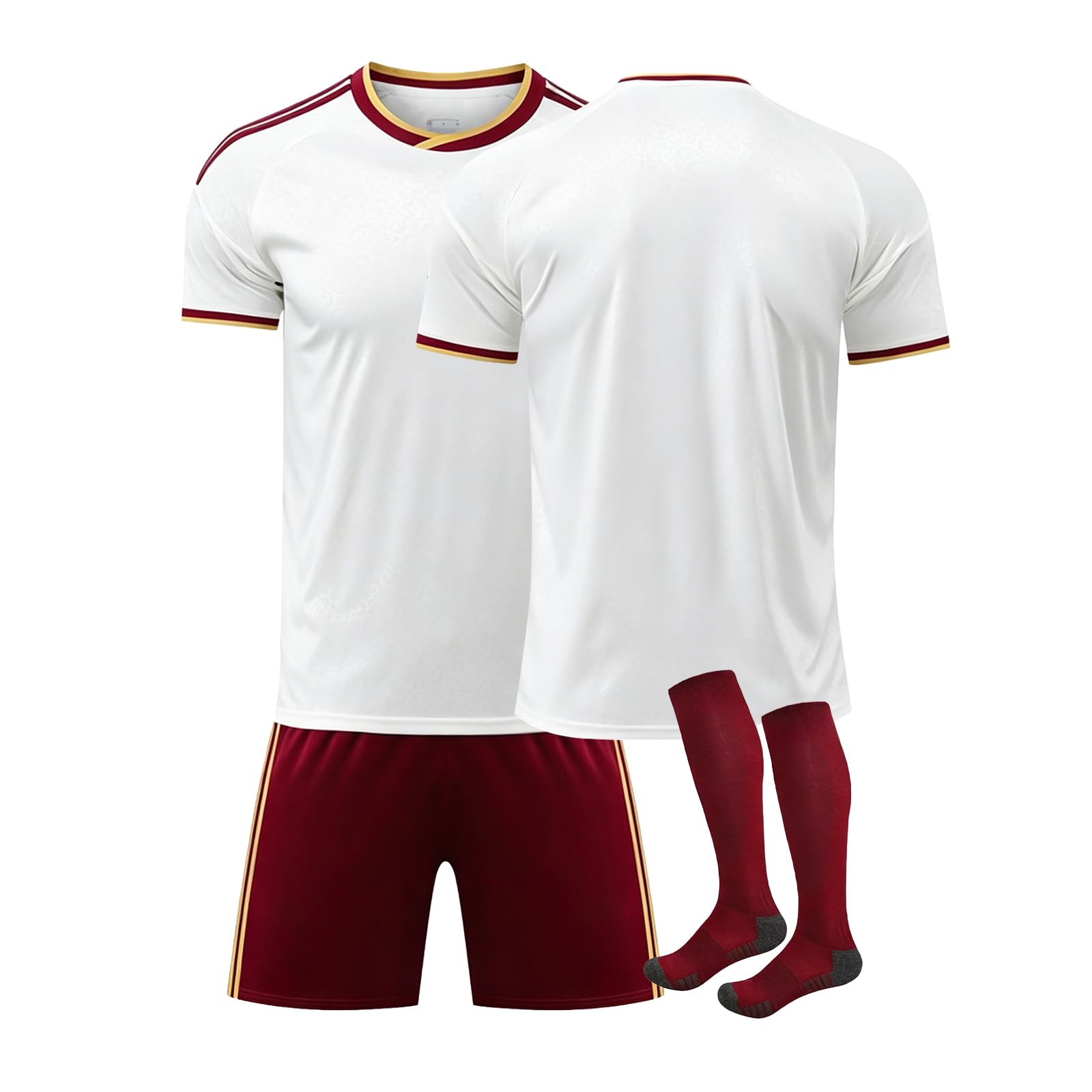 Camiseta de Fútbol Copa Mundial 2026 Personalizadas para Hombres y Niño, Copa Mundial equipación Fútbol DIY Nombre Número con Conjunto Top Pantalón Corto y Calcetines Regalo de Futbol - 3