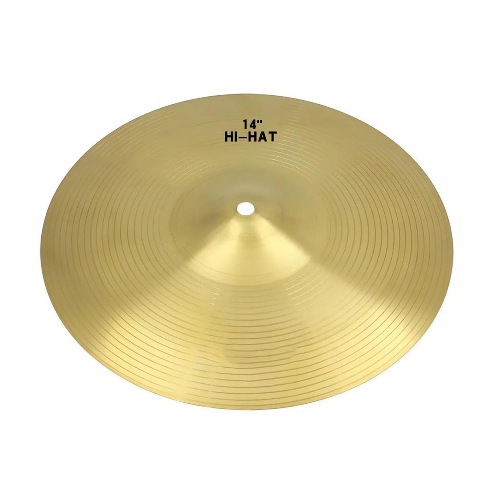 Platillos Profesionales De Batería En Platillo Gong De Latón 14 Pulgadas HI HAT Crash Hi Hat, Kit Platillos Tambor Piezas Instrumentos Percusión