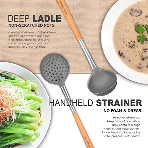 Godmorn Set di Utensili da Cucina (9 Pezzi)