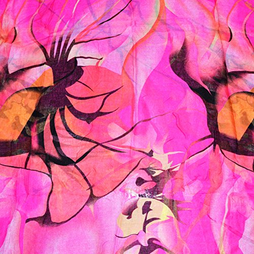 Oil Painting Printed Infinity Loop Scarf Pareo Sarong3