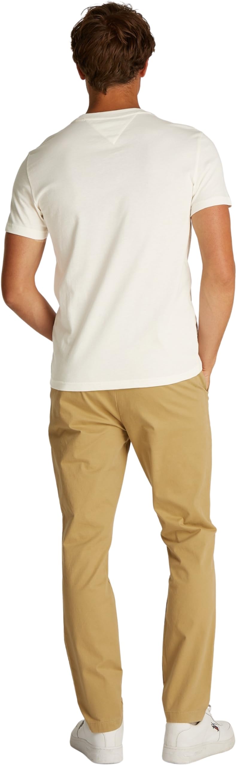 Tommy Jeans Uomo T-Shirt Maniche Corte Confezione da 2 Xslim Jersey in Cotone