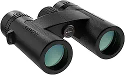 SVBONY Binóculos SV202 8x32 ED atualizado, binóculos com lentes objetivas de dispersão extra baixa para observação de pássaros, sistema óptico BAK4 e FMC, ângulo de visão amplo, impermeável IPX7 para