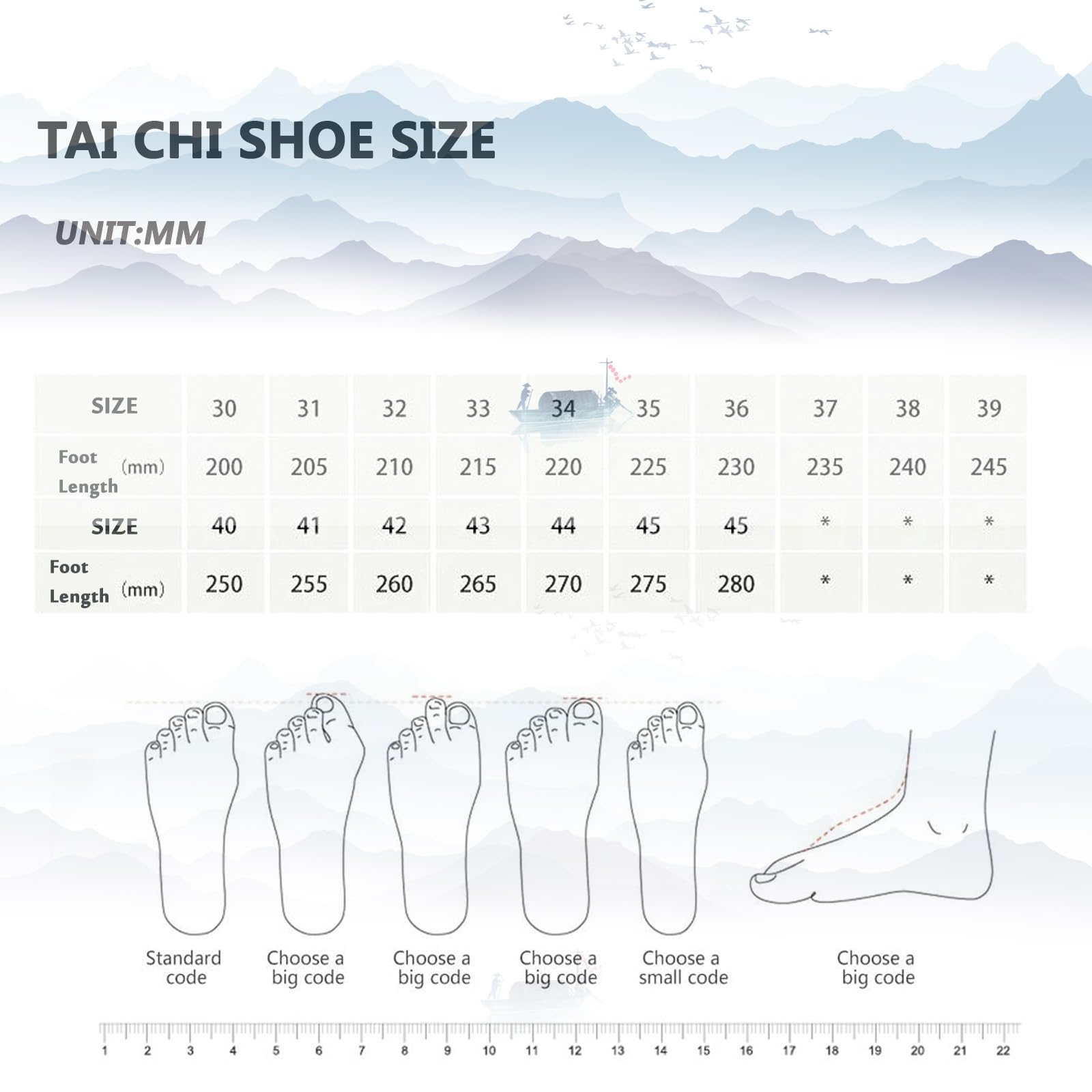 Chaussures Tai-chi Kung Fu pour Femme,Chaussures de Cuirs Sports de Arts Martiaux pour Homme, Chaussures D'entraînement Taekwondo de Boxe Karaté Chaussures de Shao Lin Qi Gong (Size:37EU,Color:Blanc)