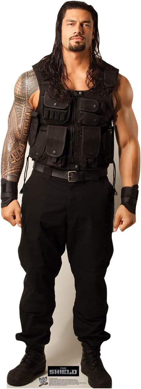 Cardboard People Roman Reigns Life Size Cardboard Cutout Standup - WWE