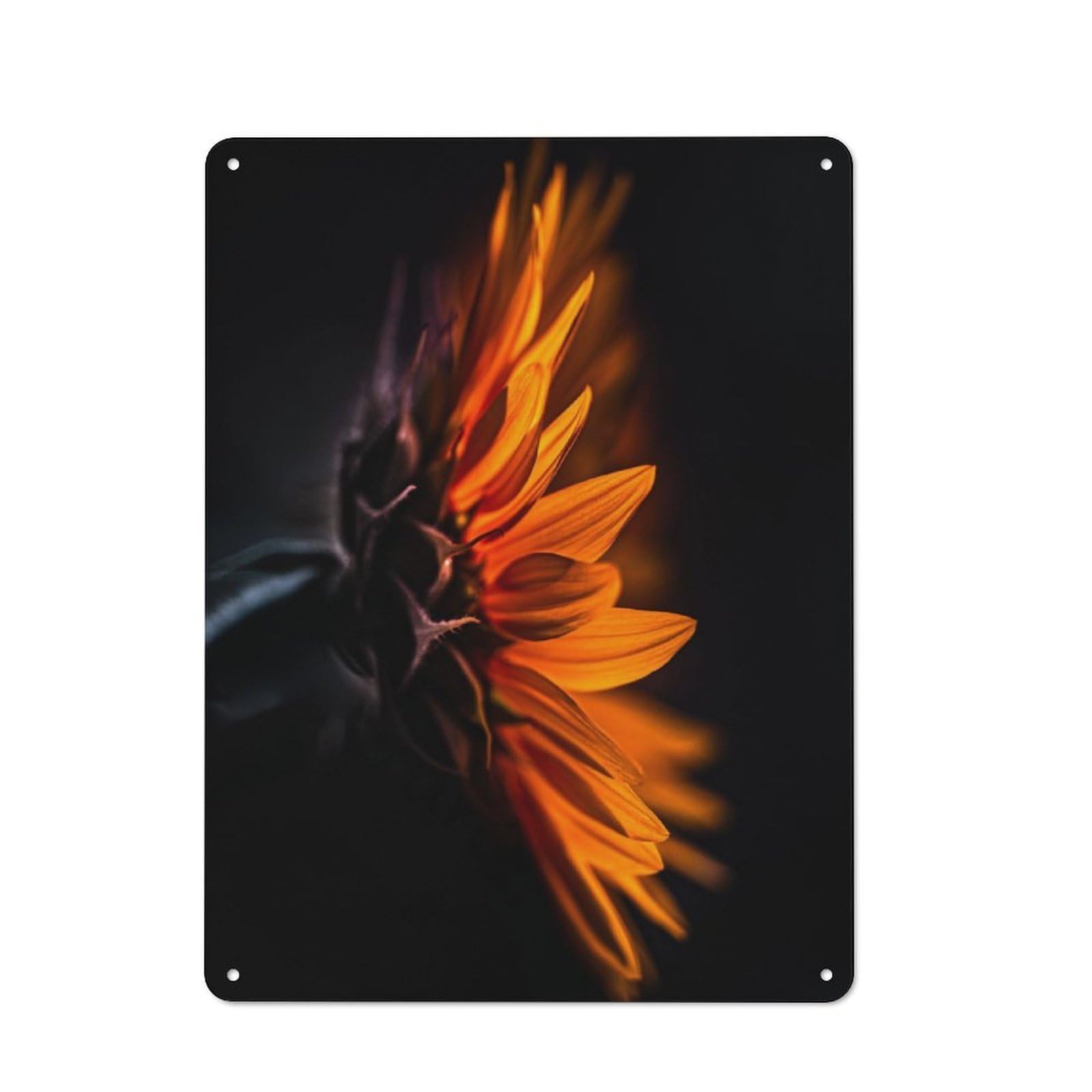 Junmoney Glowing Tin Wall Plaque 40X30cm With For Bar Or Restaurant, Autumn Wall Decor For Hospitality Decor Collectors