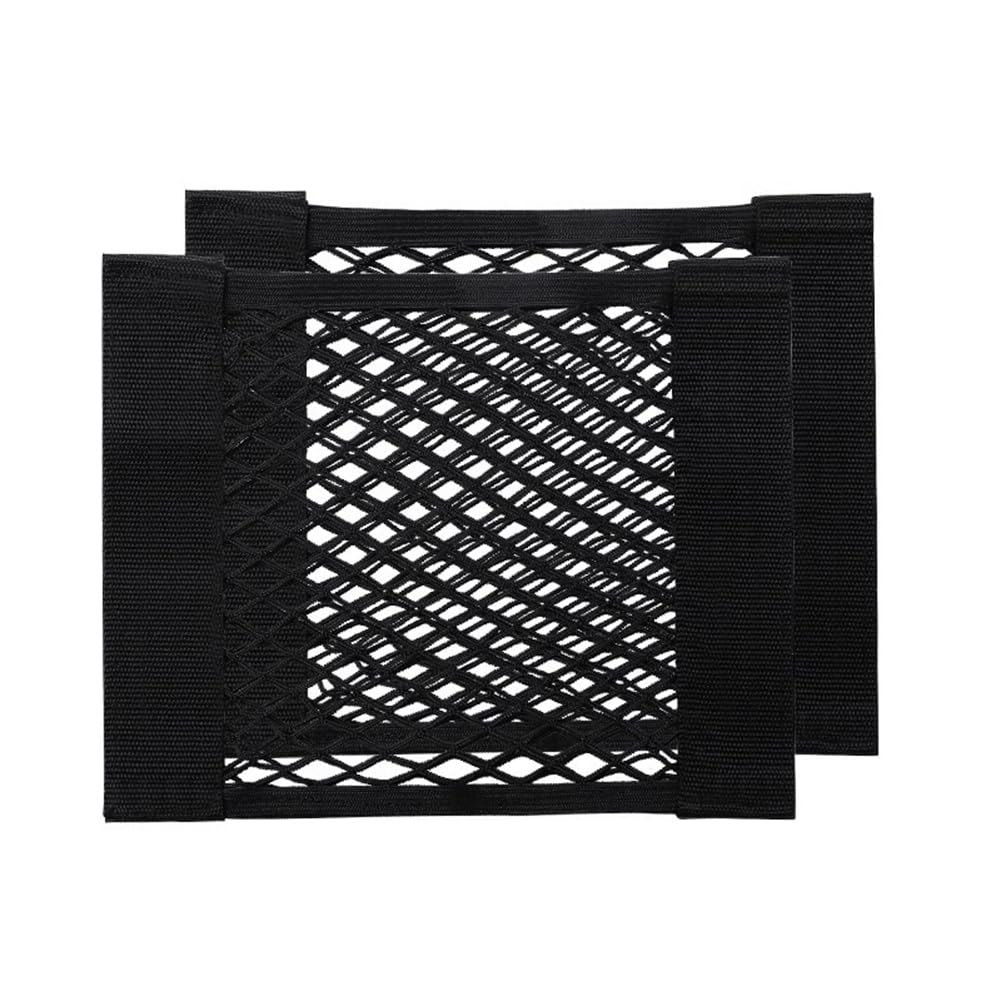 Hndhbfgrt Grocery Bag Holder, Adhesive Mesh Grocery Bag Holder, Mesh Storage Net for Plastic Bags, Trash Bags Organizer for Home