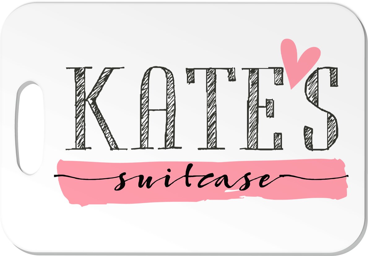 Personalized Luggage Tag (Scribble Name)