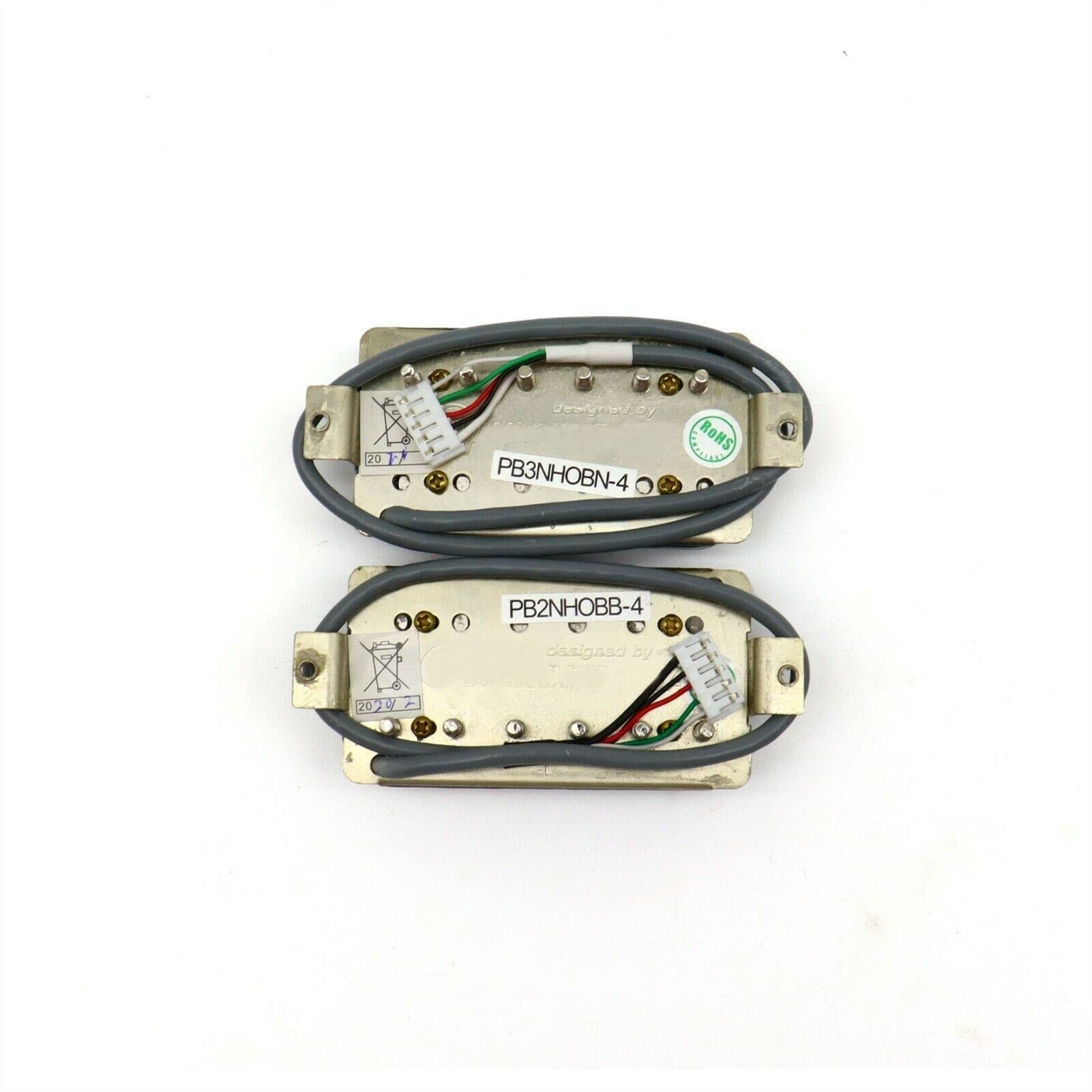 pastilla de guitarra eléctrica Cuello De Guitarra Y Puente Humbucker Pickups Con Arnés De Cableado Profesional guitarra eléctrica pastillas