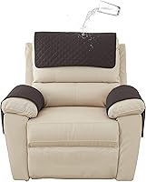 Vista 12 de XMAYODS Funda impermeable para sillón con reposabrazos, fundas antideslizantes para sofá y reposacabezas, fundas para respaldo, fundas para sillón