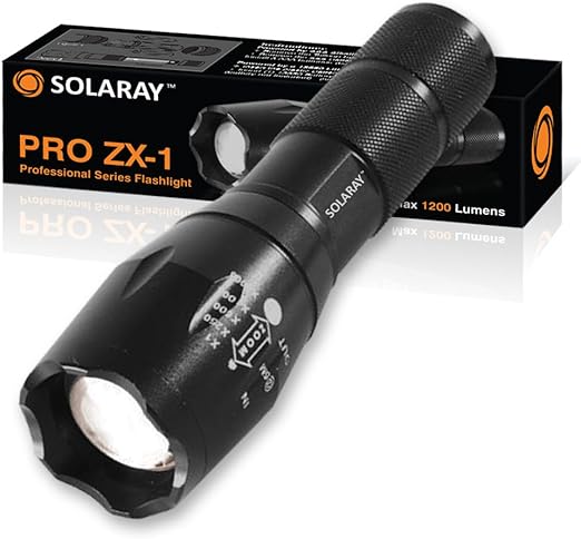 SOLARAY Handheld LED Tactical Flashlight Photo