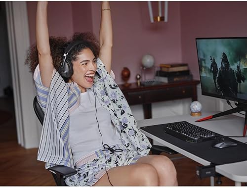 Miniatura 9 de EPOS H3 Hybrid - Auriculares acústicos cerrados para juegos con Bluetooth - PC USB-A y cable de consola de 0.138 in - Micrófonos duales - Ligero -