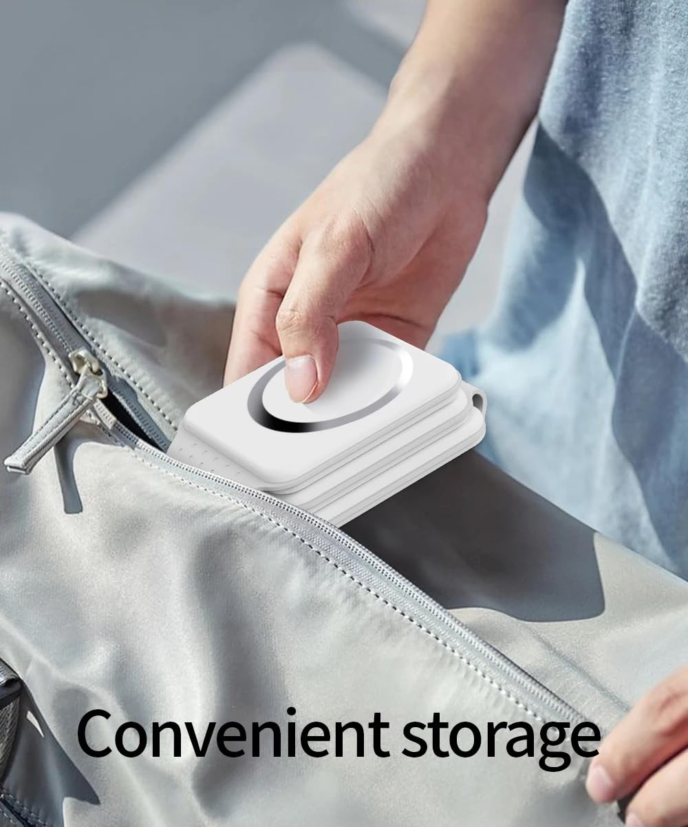 Stacja ładująca 3 w 1 Samaray 15 W, składana, bezprzewodowa ładowarka podróżna 20 W, adapter USB C wchodzi w zakres dostawy!