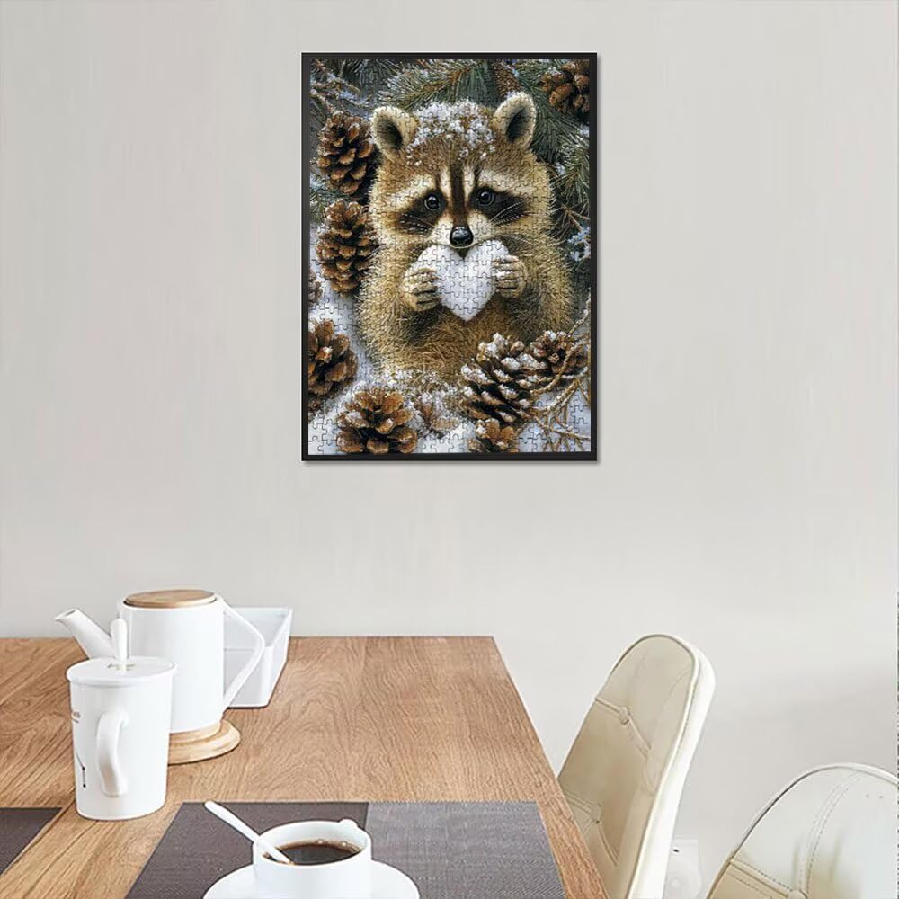 Puzzle 5000 Pezzi, Scoiattolo Pino 3D Puzzle per Adulti Impegnativo, Educa Puzzles Artistico, Divertente E Stimolante Puzzles Decorativo per La Famiglia, Regalo e Decorazione Pareti DX0YL6-868