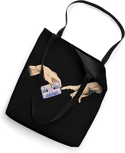 Miniatura 2 de Vaporwave Aesthetic Music Synthwave Vaporwave Audio Tape Tote Bag
