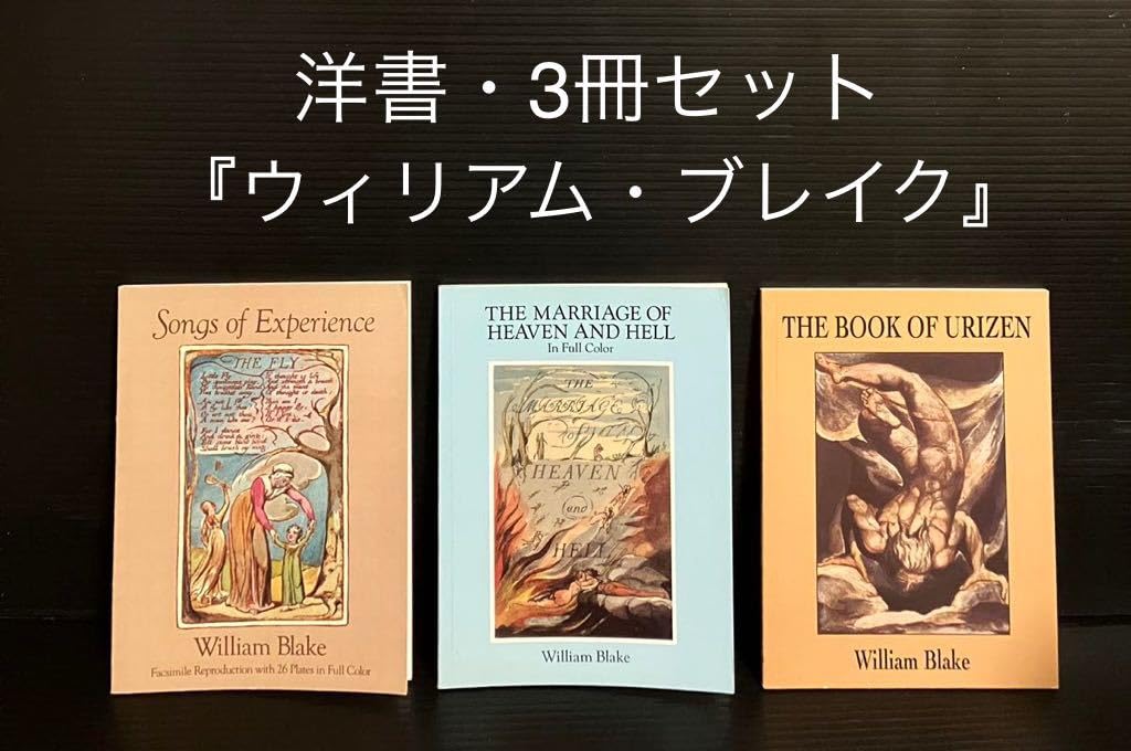 Amazon.co.jp: ※交渉可 洋書・英語版 ウィリアム・ブレイク 天国と地獄