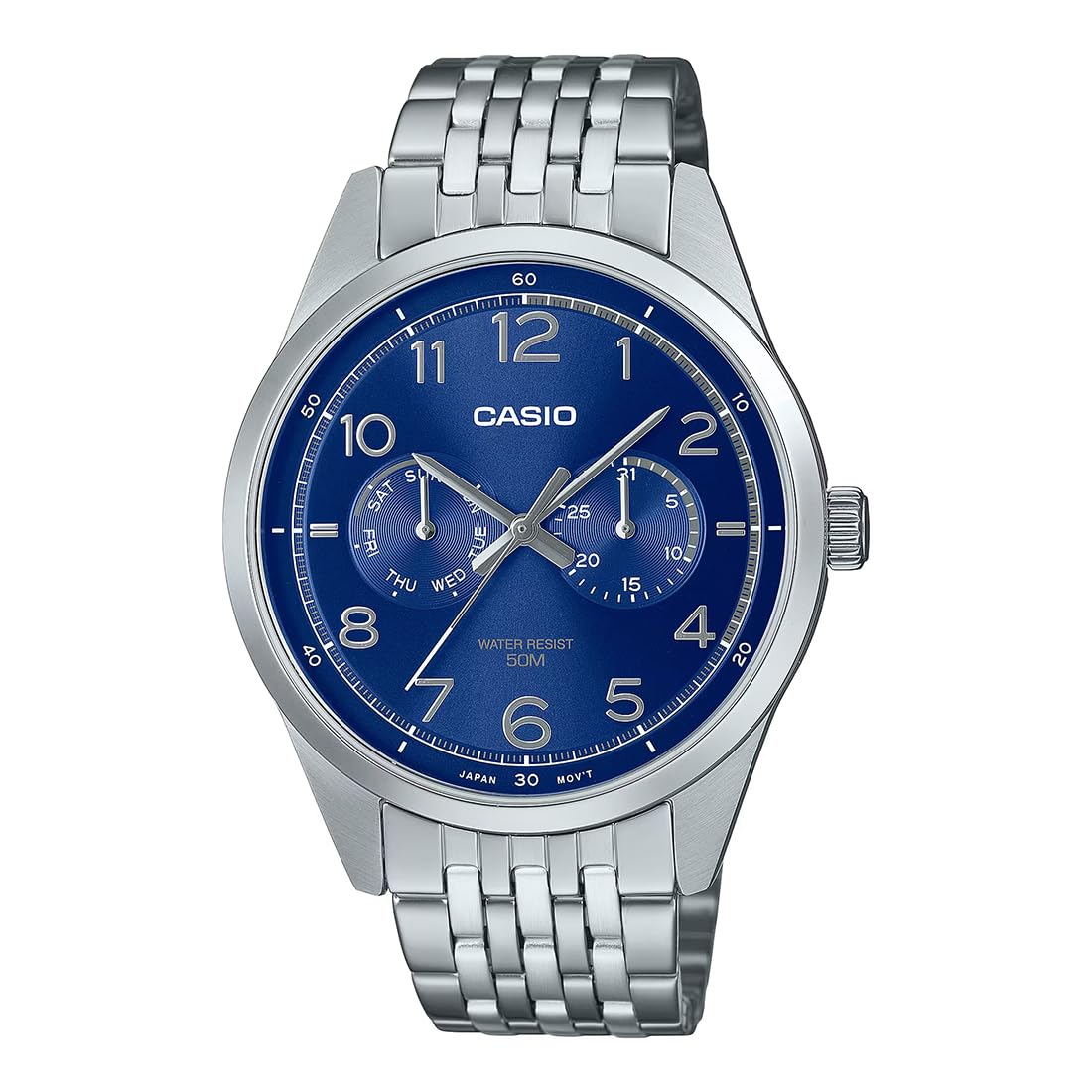 Casio Enticer Men Analog Blue Dial Men MTP-E340D-2AVDF (A2331) (B0DBHMPC1Q) Amazon Price History, Amazon Price Tracker