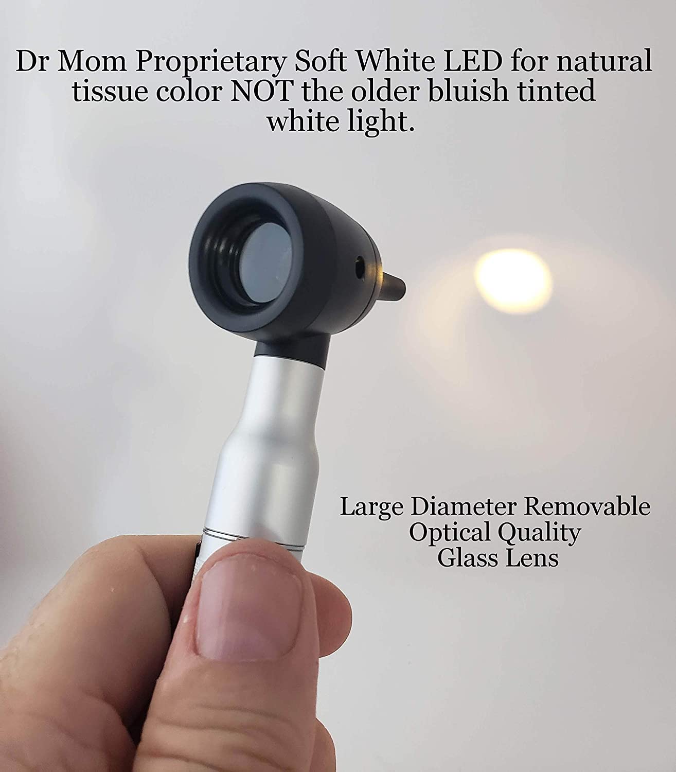 Dr. Mom Otoscopes 4th Generation LED POCKET Dr. Mom Otoscopes and both