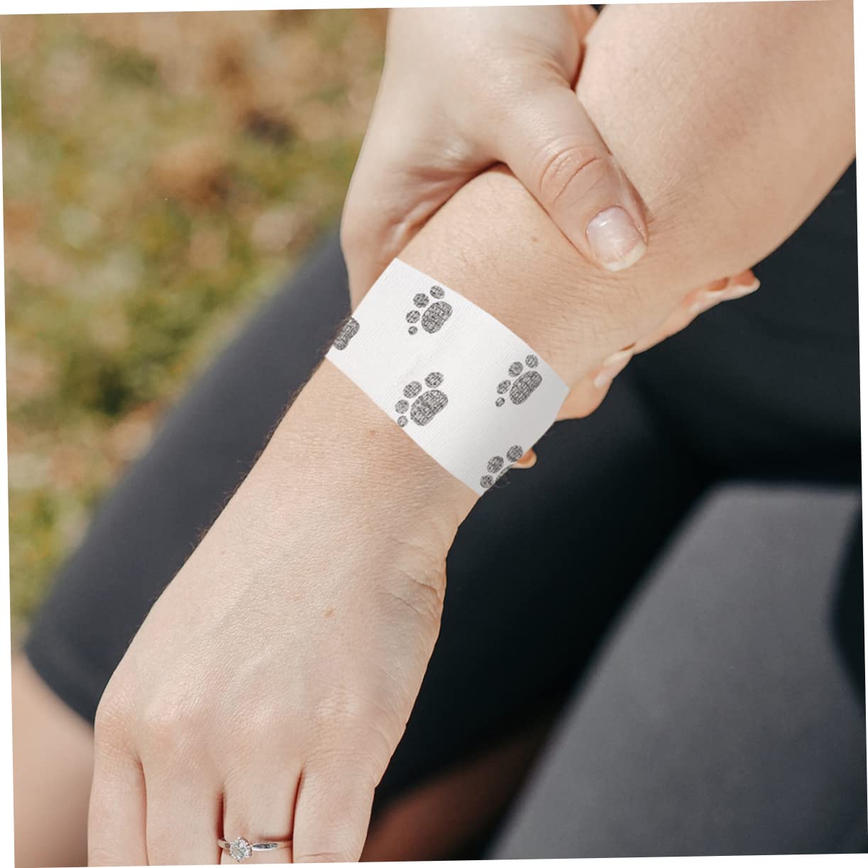 POPETPOP Finger Bandage for Dogs Vet Wrap Pet Supplies Self-Adhesive Elastic for Aid