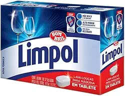 Lava-Louças em Tablete Bombril – 18 Unidades (315g) | Alto Poder Desengordurante, Não Risca, Sem Resíduos, Praticidade para Máquina de Lavar Louças