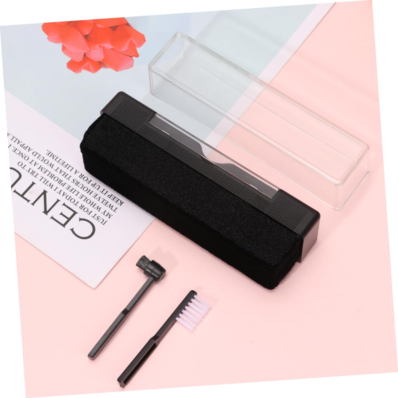 Housoutil 3sets Spazzole Per Pulizia Dischi Spazzola Antistatica e Pennello Villi Per Rimozione Polvere e Macchie Accessorio Essenziale Per Manutenzione Dischi e