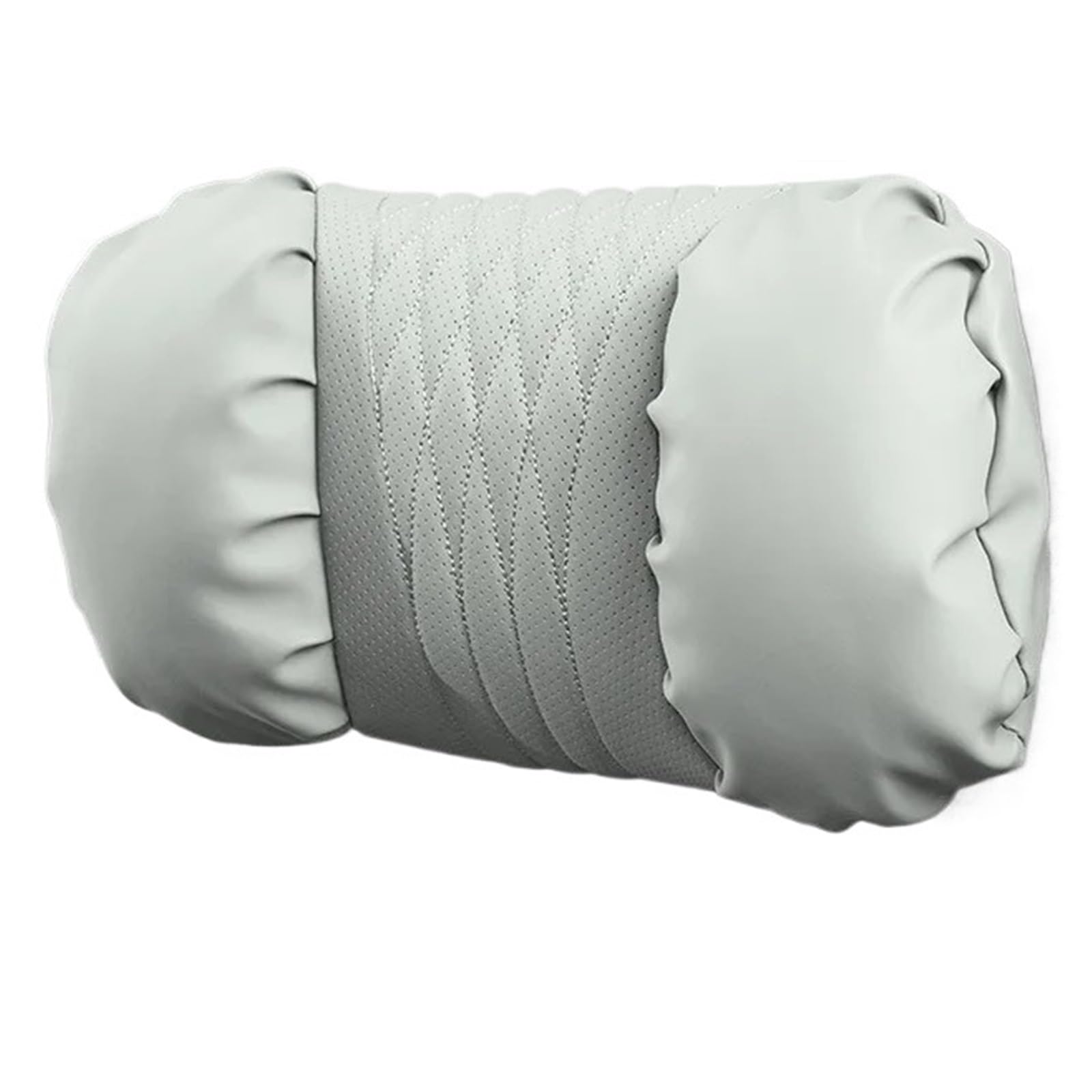 ATUMY Car Seat Pillow Fit For Mercedes Benz AMG E S C A B Class Soft Car Headrest Car Neck Pillows Waist Pillows Car Headrest(Star Grey - head)