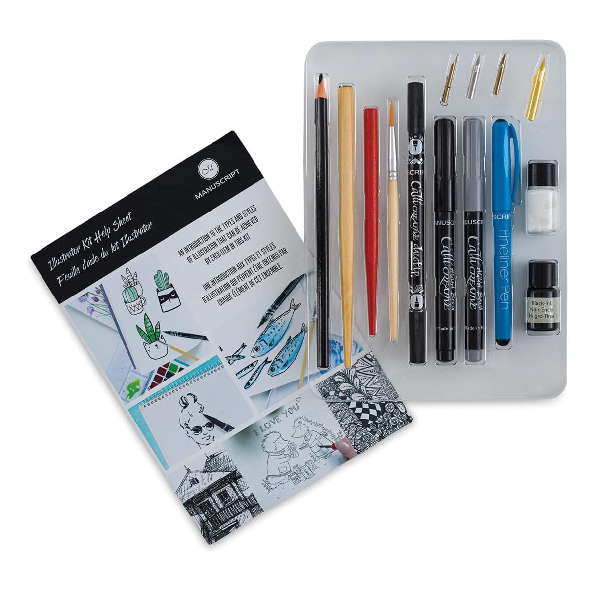 Kit de conception Manuscript pour illustrateurs et artistes créatifs