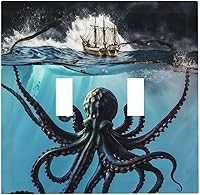 Vista 89 de Cubiertas de salida iridiscentes abstractas coloridas nubes dúplex de 1 cuadrilla, placa de cubierta de interruptor de luz arco iris, placas