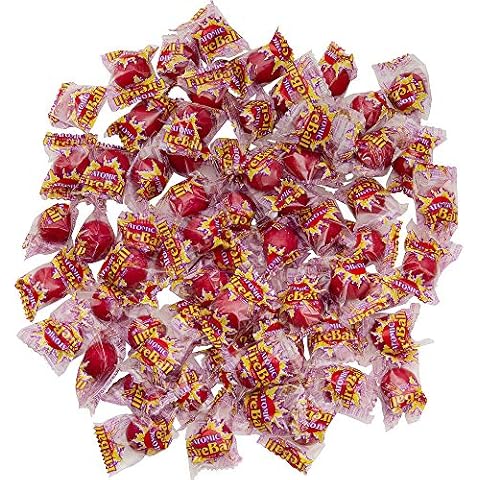 1 KG of Individually Wrapped Atomic Fire Balls Approx 125 - 130 Fireballs - Hot Cinnamon Sweets Cover