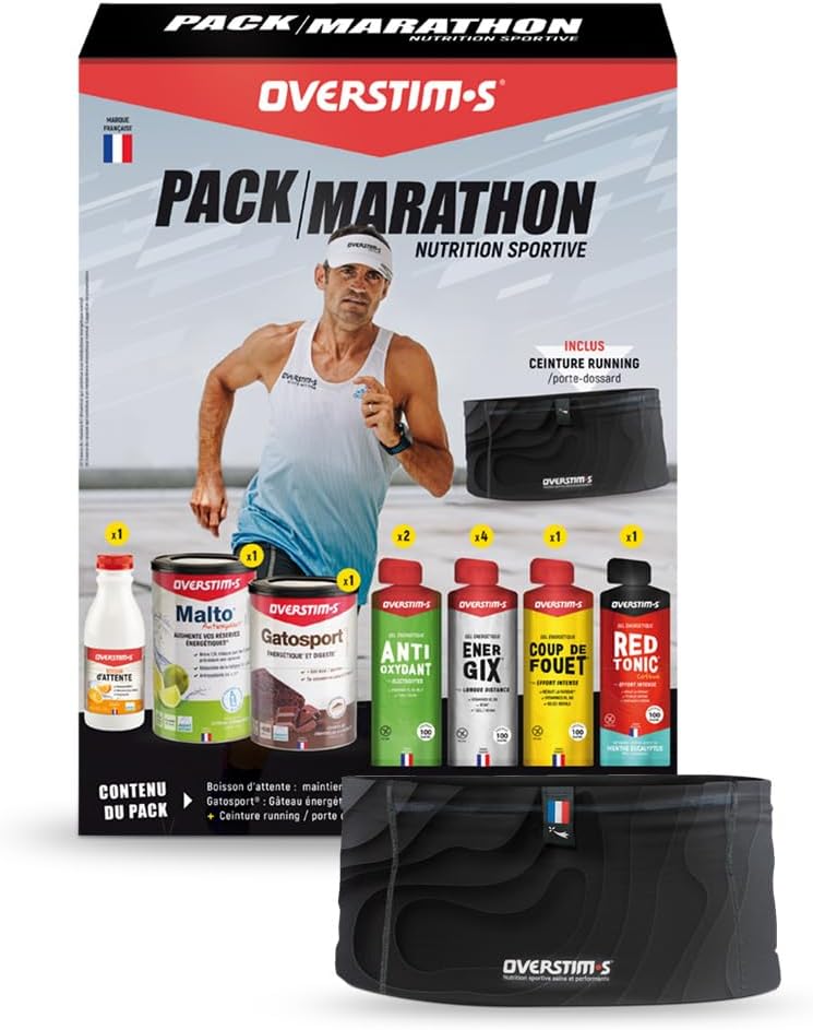 Overstims Pack Marathon with Belt Two Water Bottles