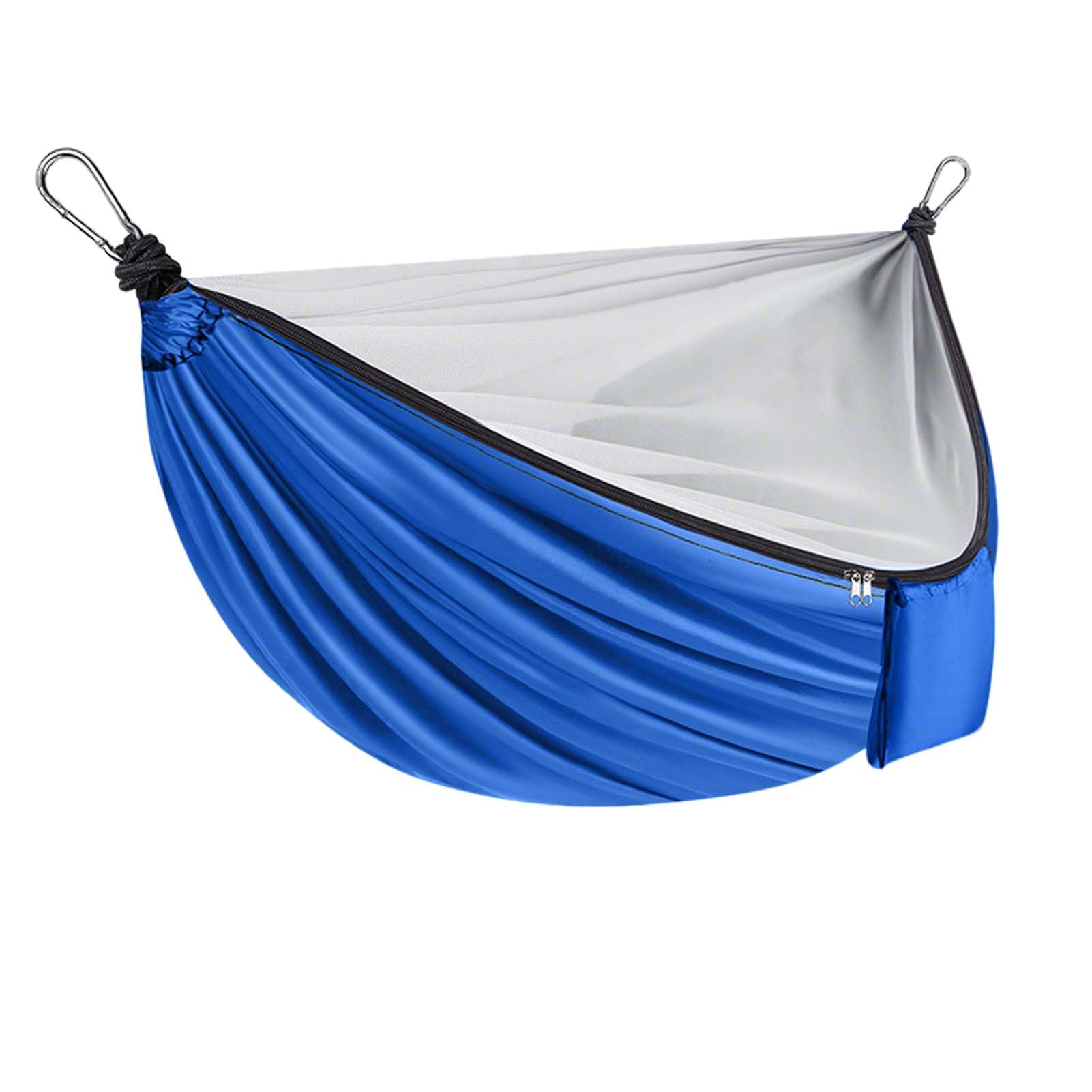 Portable Camping Hammock For Outdoor Relaxation, Lightweight Breathable Hammock with Quick Setup Straps, Ideal For Backyard, Travel, Hiking Adventures, Comfortable Hammock