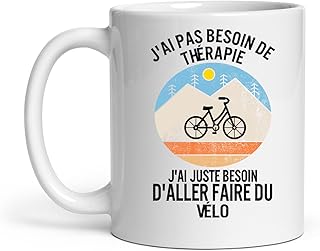 Tasse Cycliste J'ai Pas Besoin De Thérapie