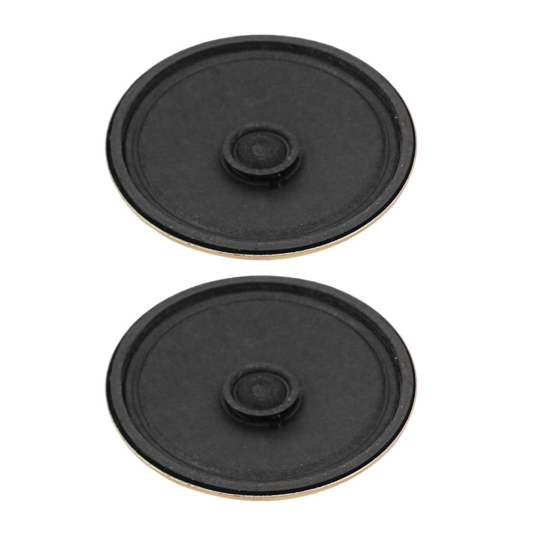 IIVVERR 2Pcs 66mm Dia 8 Ohm 2W Metal Shell Ultra-thin Internal Mini Speakers Magnetic Loudspeaker(2Pcs 66mm Dia 8 Ohm 2W Metal Shell Ultrafino Mini Altavoces Magnéticos Altavoces Internos