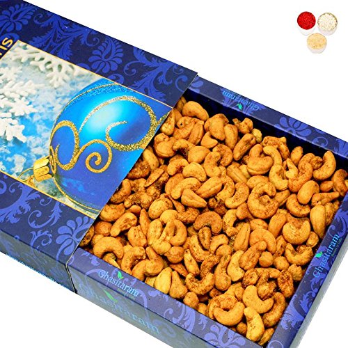 Ghasitaram Gifts Bhaidooj Special Masala Kaju, 200 Gms