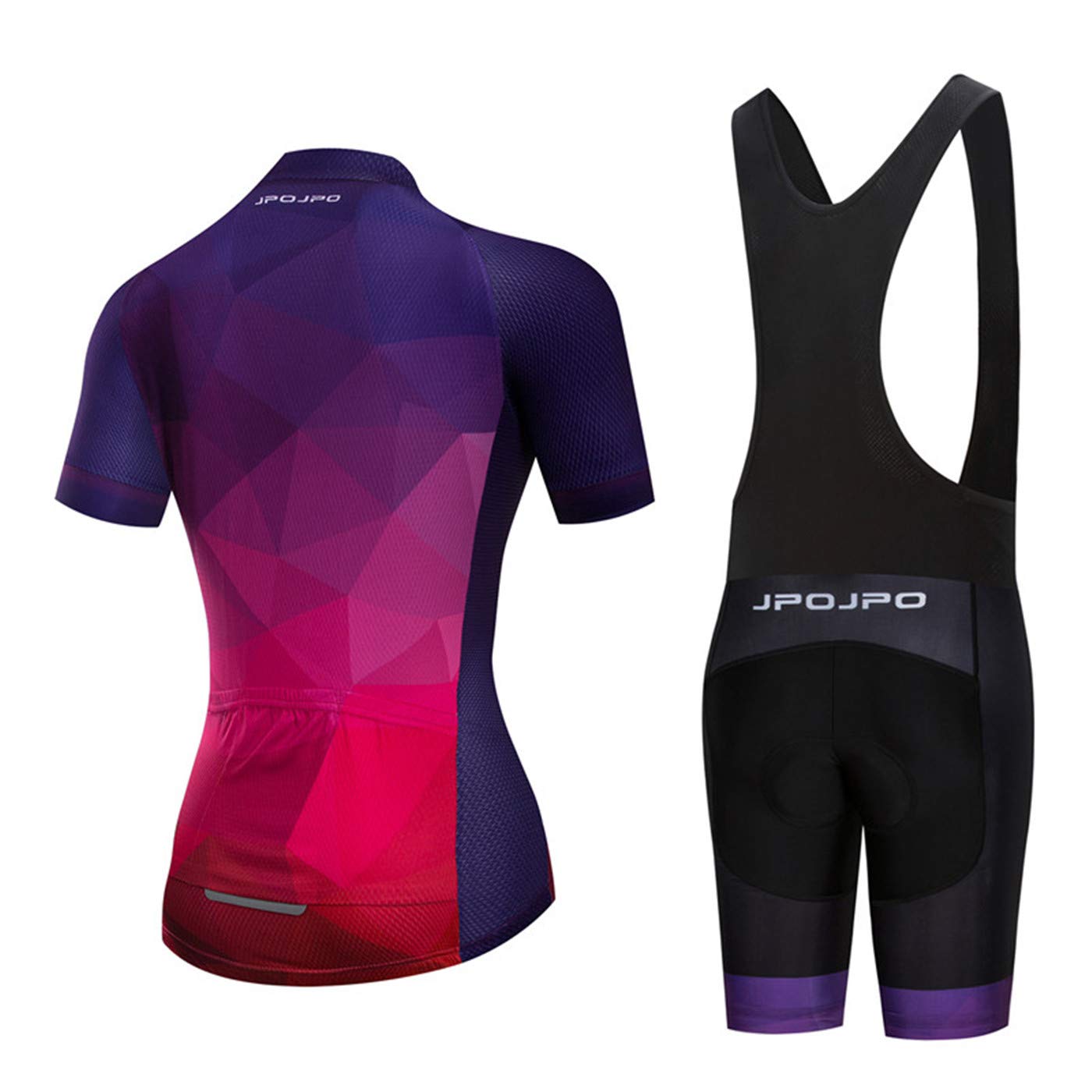 Hotlion Radtrikot Damen Sets Fahrradkleidung Frauen Kurzarm Sommer Fahrradbekleidung Rennrad Outfit JP2