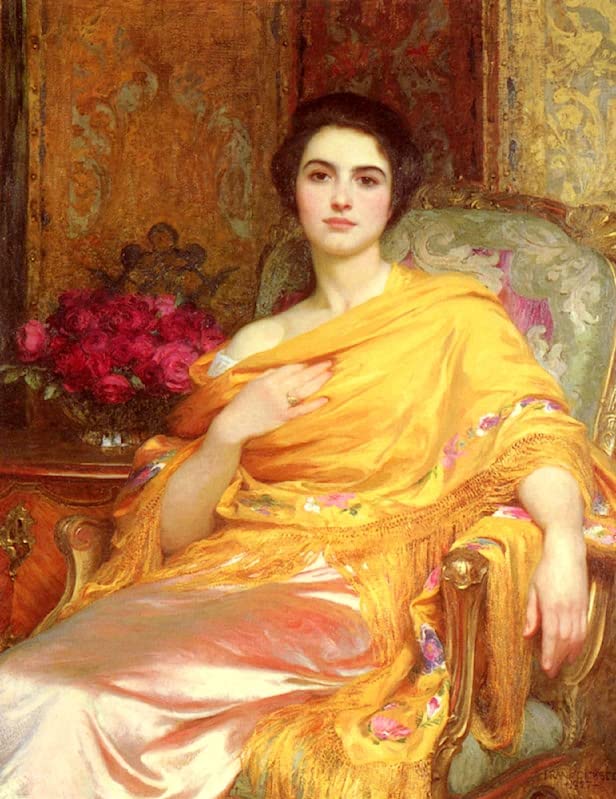 Peinture abstraite portrait d'Elsa TVLAR pour sublimer une décoration de chambre