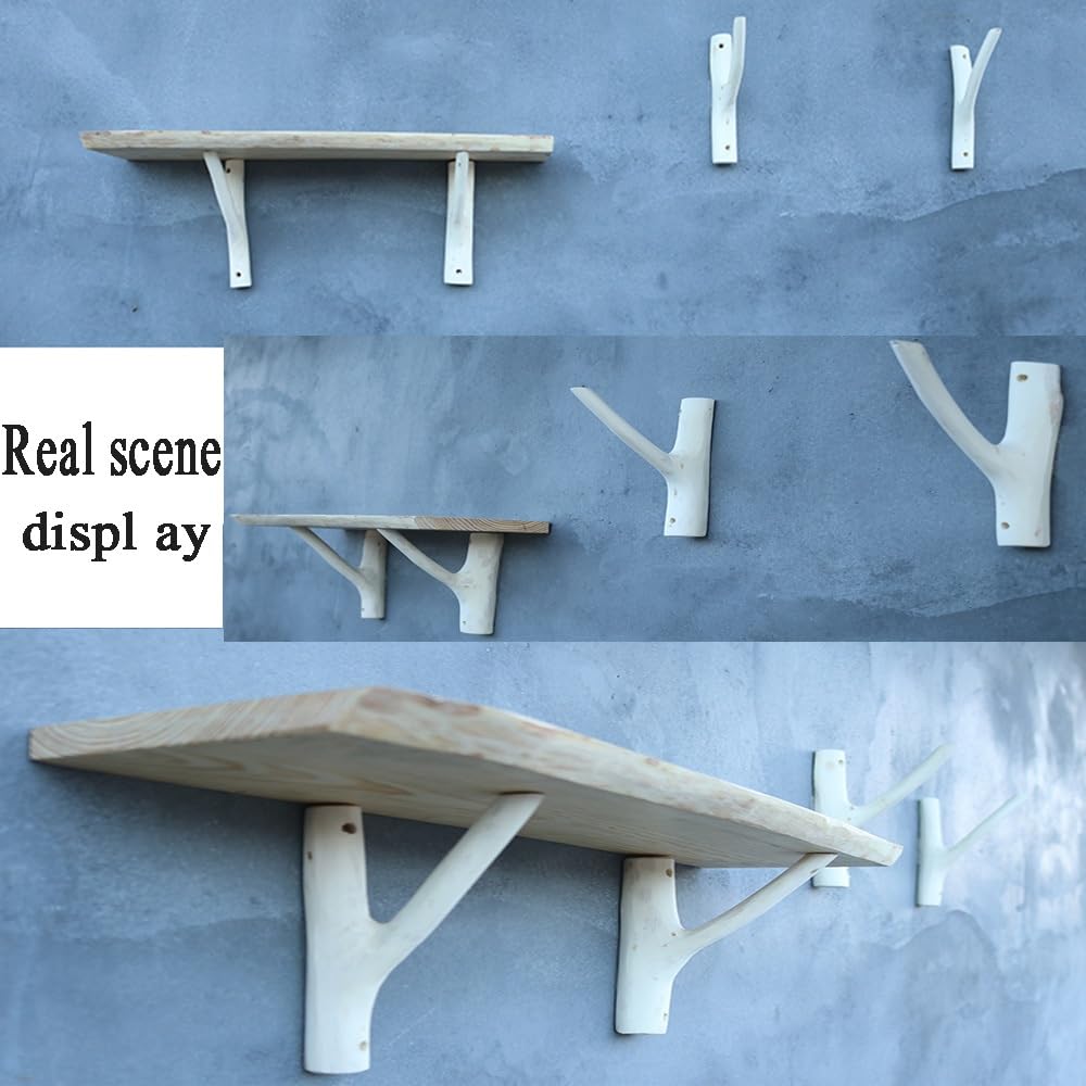 ESTINK Support De Montage Mural Support D'angle Triangulaire En Acier